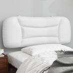 vidaXL Hoofdbordkussen 100 cm kunstleer wit, Huis en Inrichting, Verzenden, Nieuw, Wit, Overige materialen