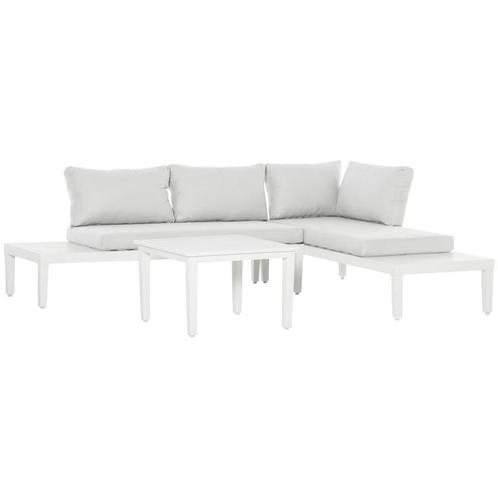 TRUUSK Outsunny 3-teiliges Gartenmöbel Set L-Form mit Beiste, Tuin en Terras, Tuinsets en Loungesets, Nieuw, Verzenden