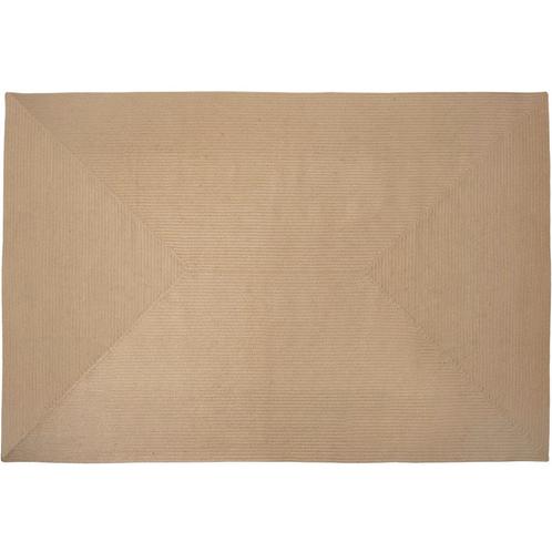 Gevlochten vloerkleed Vibe van jute, boho-stijl - 200 x 290, Huis en Inrichting, Stoffering | Tapijten en Kleden, Verzenden