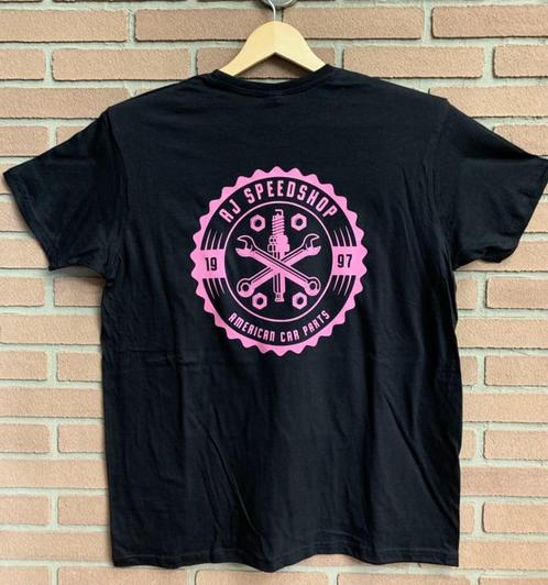 T-shirt american car parts / pink logo, Auto-onderdelen, Overige Auto-onderdelen, Nieuw, Ophalen of Verzenden