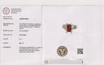 Ring - 14 karaat Witgoud - 1.45ct. tw. Robijn - Diamant -, Nieuw