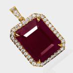 Zonder Minimumprijs - Hanger - 14 karaat Geel goud, IGI 7,80