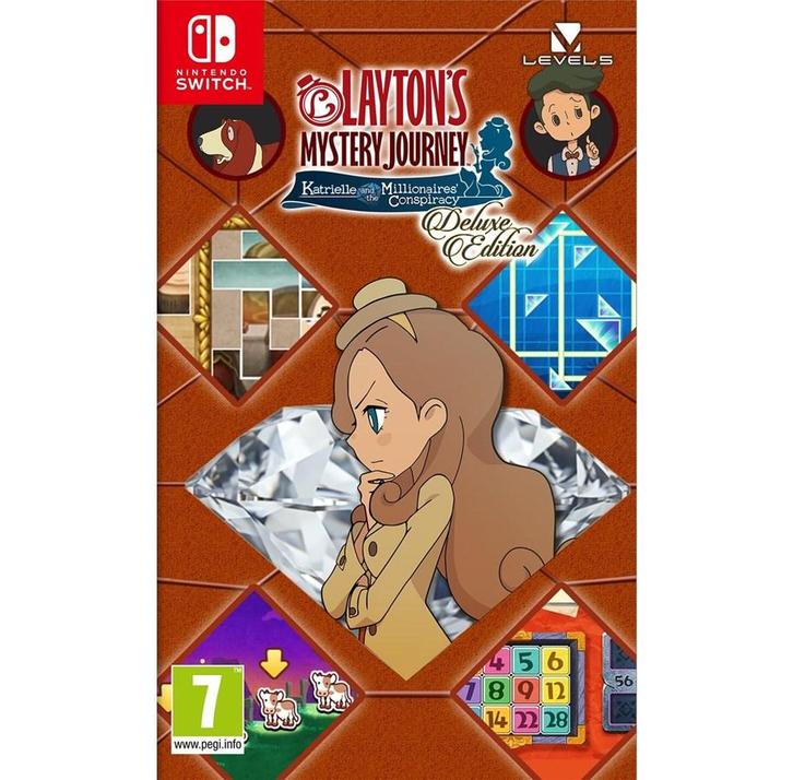 Switch Laytons Mystery Journey: Katrielle and the Millionai, Spelcomputers en Games, Spelcomputers | Nintendo Switch, Zo goed als nieuw