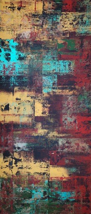 Laura Capellini - WARMING MEMORIES(XXL) Acrylic on canvas, Antiek en Kunst, Kunst | Schilderijen | Modern