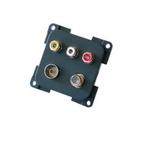 Berker Contactdoos Multimedia Inbouw Antraciet Mat, Caravans en Kamperen, Ophalen of Verzenden, Nieuw