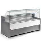 Gekoelde vitrinetoonbank met rechte ruit 90°, met reserve -, Verzenden, Nieuw in verpakking, Koelen en Vriezen