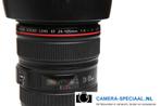 Canon EF 24-105mm F4 L IS USM lens met 12 maanden garantie, Ophalen of Verzenden, Zo goed als nieuw, Standaardlens, Zoom