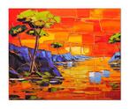 Caroline Mandrafina - Pfleger  Crépuscule en Côte-Azur, Antiek en Kunst