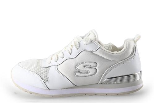 Skechers Sneakers in maat 38 Wit | 10% extra korting, Kleding | Dames, Schoenen, Wit, Zo goed als nieuw, Sneakers of Gympen, Verzenden