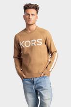 Michael Kors Stretch Sweater Heren Bruin/Beige, Nieuw, Beige, Michael Kors, Maat 48/50 (M)