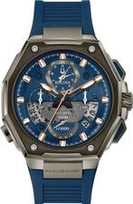 Bulova Precisionist 98B357 heren horloge 45mm, Sieraden, Tassen en Uiterlijk, Horloges | Heren, Overige merken, Staal, Verzenden