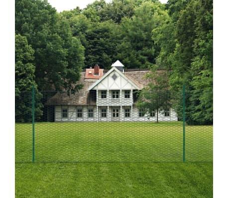 Draadgaashek Groen - 25x1,5m - OP=OP! Perfect voor dieren!, Tuin en Terras, Gaas en Draad, 20 meter of meer, Gaas, Nieuw, Ophalen of Verzenden