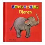 Happy Baby Dieren - Kinderboek - Hardcover - 13 x 13 x 2cm, Boeken, Kinderboeken | Baby's en Peuters, Verzenden, Gelezen, Irene Mohr