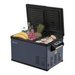 Auto koelbox Alberona elektrisch blauwgrijs 70x39x36,5 cm 35, Caravans en Kamperen, Kampeeraccessoires, Verzenden, Nieuw