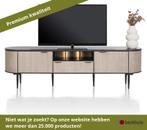 XOOON Aramon lowboard + LED metaal/HPL - Braun, Huis en Inrichting, Kasten | Dressoirs, Ophalen of Verzenden, Nieuw, Overige materialen
