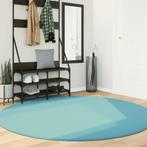 vidaXL Vloerkleed OVIEDO laagpolig Ø 200 cm groen, Huis en Inrichting, Verzenden, Nieuw, Groen