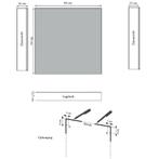 Spiegelkast Sanicare Qlassics 60 cm 1 Deur Schots-Eiken, Ophalen of Verzenden, Nieuw
