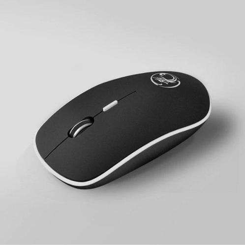 G-1600 Draadloze Muis Geruisloos - Optisch - Tweehandig en, Computers en Software, Muizen, Nieuw, Verzenden
