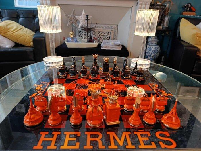 Dominique Kleiner - Hermès soir à Paris, Antiek en Kunst, Kunst | Designobjecten