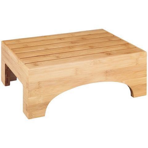WENKO Badkruk Bambusa BxDxH: 40x17x30 cm, Huis en Inrichting, Badkamer | Badtextiel en Accessoires, Nieuw, Verzenden