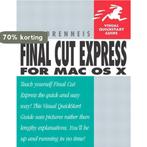 Final Cut Express for Mac Os X 9780321199126 Lisa Brenneis, Verzenden, Zo goed als nieuw, Lisa Brenneis