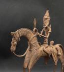 Rijder - Afrikaanse brons - Dogon - Mali - 33cm