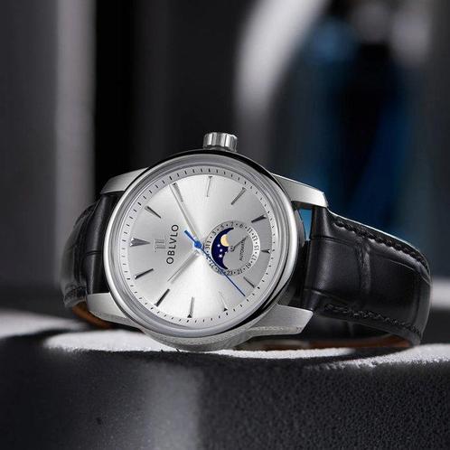 N°BY 0VL0. - Zonder Minimumprijs - Stella Luna Mond Date –, Sieraden, Tassen en Uiterlijk, Horloges | Heren