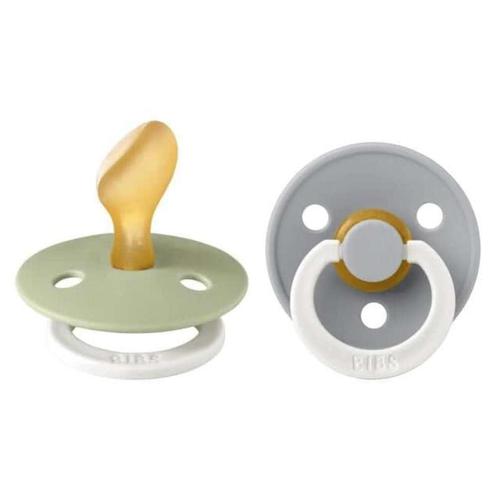 BIBS Colour 2 Pack - Sage/Cloud  - Anatomisch Spenen - NIGHT, Sieraden, Tassen en Uiterlijk, Uiterlijk | Haarverzorging, Overige typen