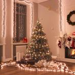 vidaXL Lichtslinger cluster met 2000 LEDs warmwit 17 m PVC, Verzenden, Nieuw