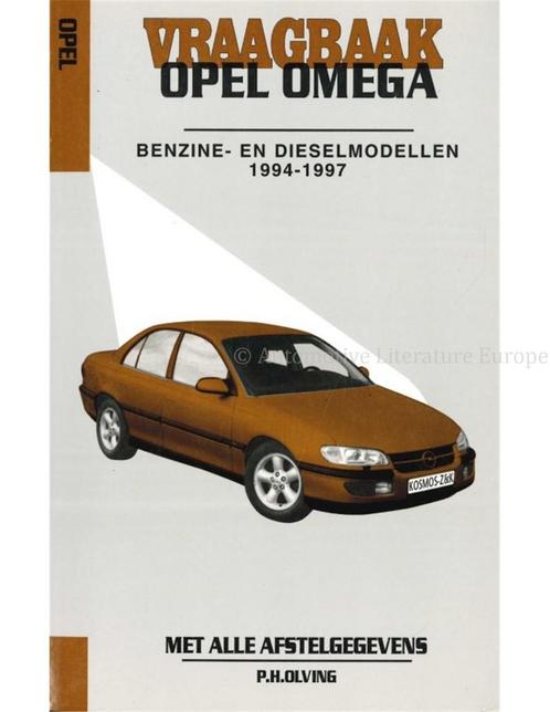 1994 - 1997 OPEL OMEGA BENZINE | DIESEL VRAAGBAAK, Auto diversen, Handleidingen en Instructieboekjes