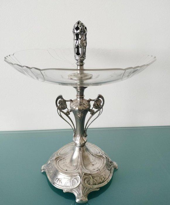 WMF - Schaal - Gebak schaal - Kristal, Antiek en Kunst, Kunst | Designobjecten