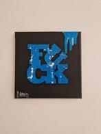 Daavid - NO RESERVE PRICE LOVE BLEU ET NOIR, Antiek en Kunst