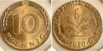 Duitsland 10 Pfennig 1950g auf 5 Pfennig Rohling, Postzegels en Munten, Munten | Europa | Niet-Euromunten, Verzenden