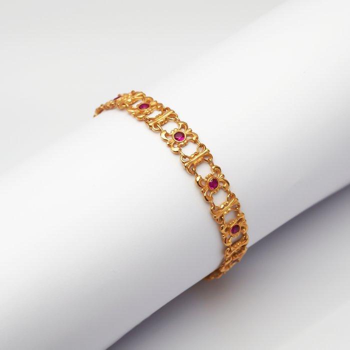 Zonder Minimumprijs - Armband Verguld, Zilver - 1.50ct. tw., Sieraden, Tassen en Uiterlijk, Armbanden