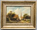 Charles Henri Leickert (1816-1907) - Paysage Néerlandais, Antiek en Kunst, Kunst | Schilderijen | Klassiek
