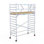 Rolsteiger Basic 135x305 5,2m werkhoogte tegen de gevel, Verzenden, Nieuw, Rolsteiger of Kamersteiger, 5 meter of hoger