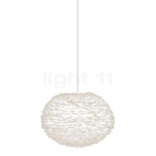 Umage Eos Hanglamp, lampenkap wit/kabel wit - ø¸45 cm, Huis en Inrichting, Lampen | Hanglampen, Nieuw, Verzenden