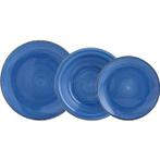 Quid - 18-delige bordenset - serviesset - blauw - vita azul