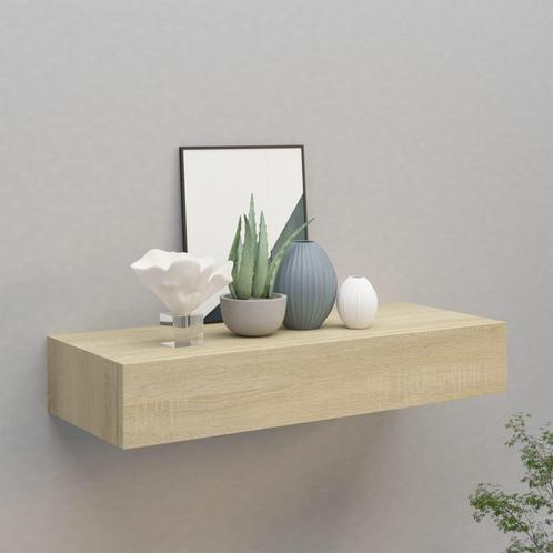 Wandschap met Lade Eiken - Tweedekansje - Stijlvol & Goed..., Huis en Inrichting, Woonaccessoires | Wandplanken en Boekenplanken