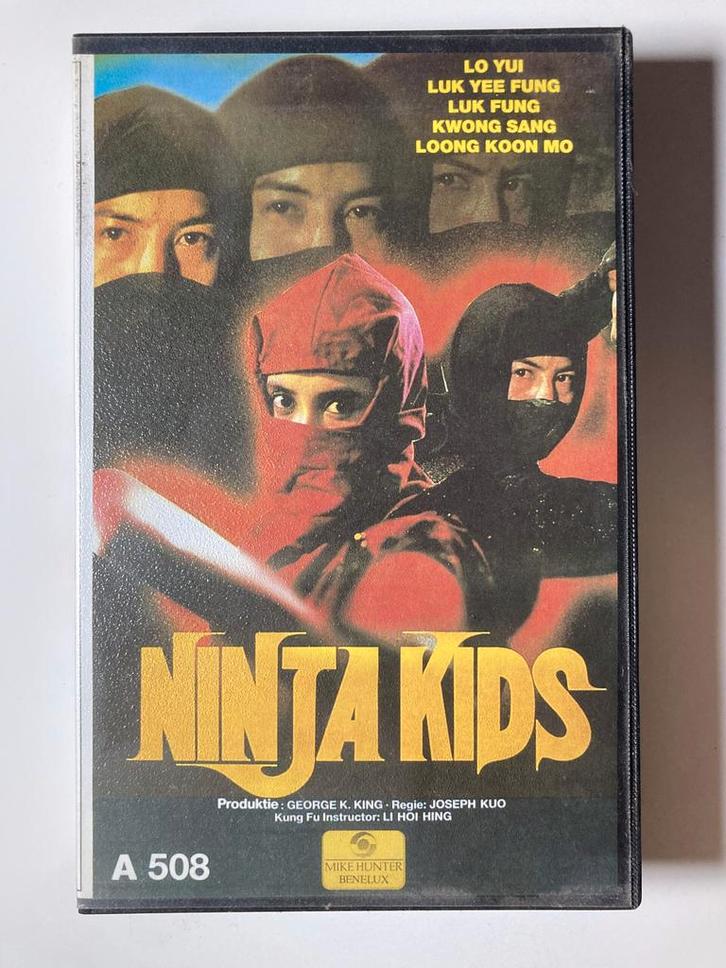 NINJA KIDS (EX RENTAL) (VHS), Cd's en Dvd's, VHS | Film, Gebruikt, Verzenden