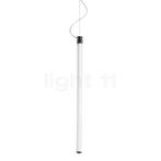 Fontana Arte Oort Hanglamp LED verticaal, nikkel - 145 cm -, Verzenden, Nieuw, Glas