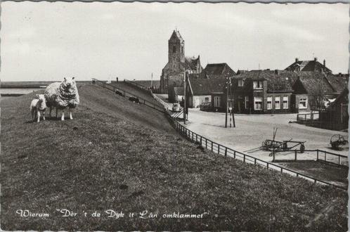 WIERUM - Der t de Dijk it Lan omklammet, Verzamelen, Ansichtkaarten | Nederland, Verzenden