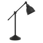 Bureaulamp Berkley tafellamp zwart Binnenverlichting, Huis en Inrichting, Lampen | Tafellampen, Nieuw, Verzenden