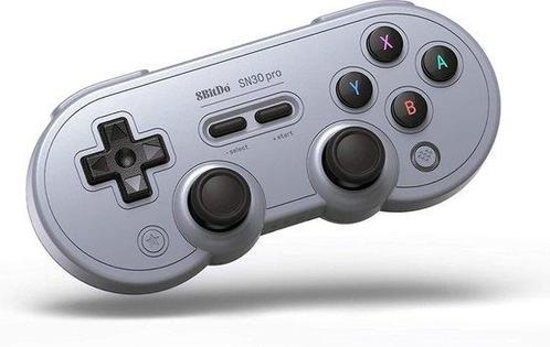 8Bitdo SN30 Pro Bluetooth Gamepad - Grijs Switch, Spelcomputers en Games, Spelcomputers | Nintendo Switch, Zo goed als nieuw, Ophalen of Verzenden