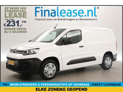 Citroën Berlingo 1.5 BlueHDI L2H1 Airco Cruise Trekh €231pm, Auto's, Bestelauto's, Lease, Handgeschakeld, Diesel, Citroën, Wit
