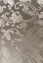 Kostbare zijden stof uit San Leucio, bruin verrijkt met