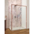 Douchecabine Lacus Torcello Aluminium Helder Glas Rose Gold, Ophalen of Verzenden, Nieuw, Douche