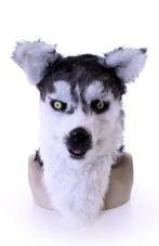 Masker Wolf Husky Lichtgevende Ogen en Bewegende Mond Hond G, Ophalen of Verzenden, Nieuw, Carnaval
