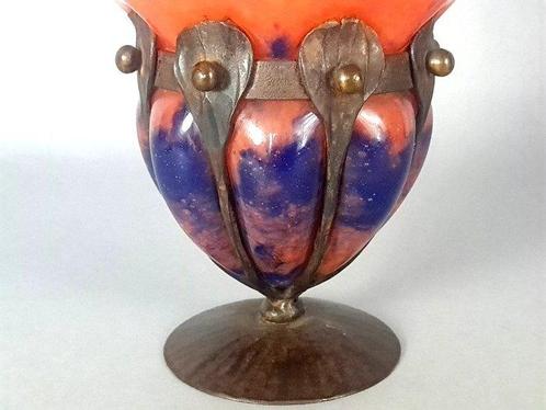 Verreries Schneider - Vaas - Glas, Antiek en Kunst, Antiek | Glas en Kristal