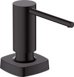 Hansgrohe A71 zeep-/ lotiondispenser, mat zwart, Doe-het-zelf en Verbouw, Sanitair, Ophalen of Verzenden, Nieuw, Bad